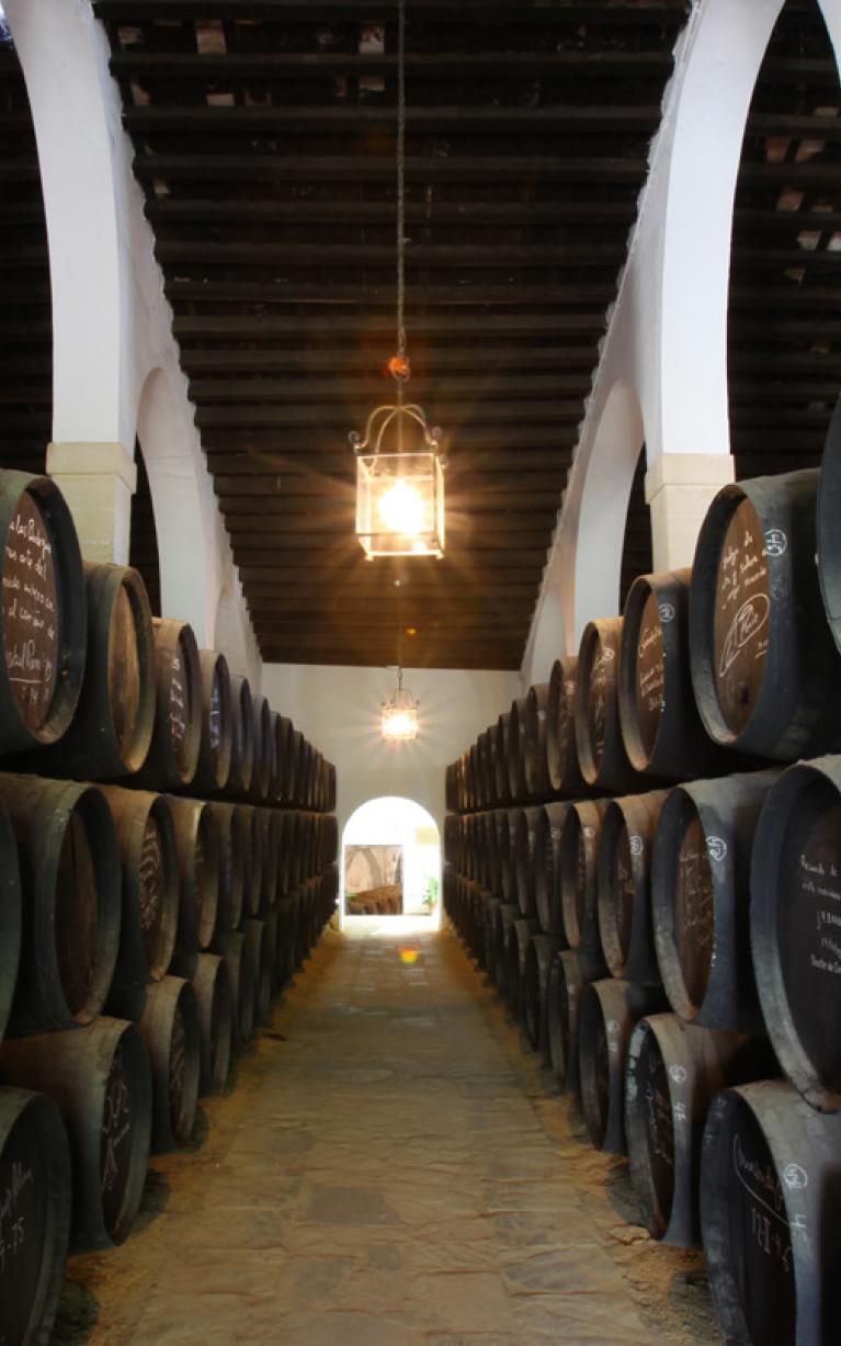 Bodegas bicentenarias Tío Pepe.